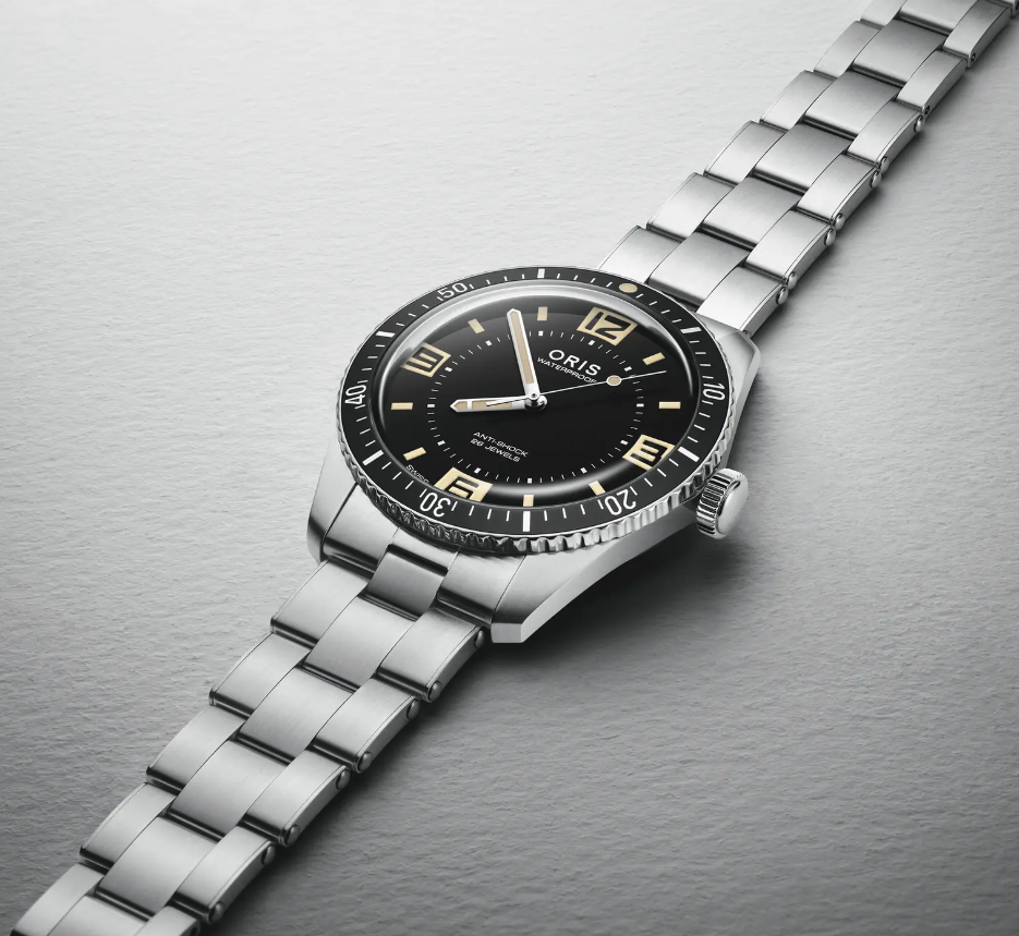 ORIS  Мужские швейцарские часы, автоматический механизм, сталь, 40 мм